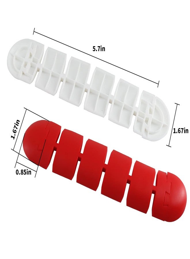 Abendor New 120 Pcs Drift Field Fence Drift Track for 1/28 Wltoys K979 K999 Mini-Z Mini-D Rc Car,Soft Silicone Durable Anti-Scratch Drift Runway Race Car Track Decorative Accessories - Image 2